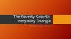 О треугольнике неравенства роста бедности