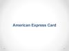 American Express Card