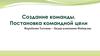 Создание команды. Постановка командной цели