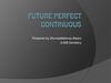 Future perfect continuous