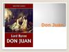Lord Byron «Don Juan»