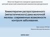 Химиотерапия распространенного (метастатического) рака молочной железы: современные возможности контроля заболевания