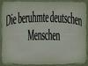 Die beruhmte deutschen Menschen. Ratet mal