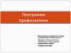 Программа профилактики