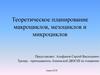 Теоретическое планирование макроциклов, мезоциклов и микроциклов