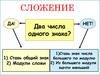 Правила математических знаков