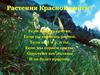 Растения Красной книги