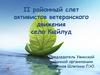 Районный слет активистов ветеранского движения в селе Кыйлуд