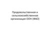 Продовольственная и сельскохозяйственная организация ООН