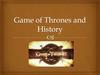 Game of Thrones and History