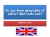 Do you know geography of Great Britain well
