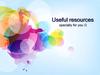 Useful resources