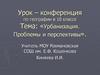 Урбанизация. Проблемы и перспективы. 10 класс