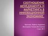 Соотношение менеджмента и маркетинга в инновационной экономике