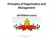 Principles of Organisation and Management