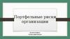 Портфельные риски организации