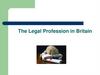 The Legal Profession in Britain
