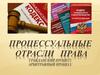 Процессуальные отрасли права. Гражданский процесс. Арбитражный процесс
