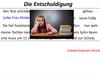 Die Entschuldigung