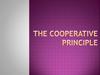 The cooperative principle. Flouting the maxims