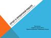 Сеть для организаций. Отчет о проектной работе
