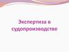 Специальные знания и основные формы их использования в судопроизводстве. Тема 1
