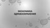 Экономика здравоохранения
