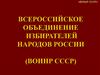 Всероссийское объединение избирателей народов России (воинр СССР)