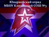 МБОУ Климовская СОШ №3. Юнармия