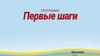 Программа "Первые шаги"