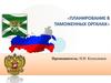 Планирование деятельности таможенного органа