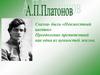 Сказка- быль «Неизвестный цветок». А.Платонов