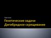 Генетические задачи. Дигибридное скрещивание. Практикум