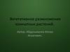 Вегетативное размножение комнатных растений