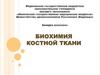 Биохимия костной ткани. Лекция № 4