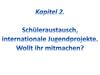 Schüleraustausch, internationale Jugendprojekte