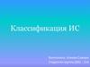 Классификация информационной системы