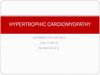 Hypertrophic cardiomyopathy
