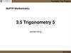 3.5 Trigonometry 5