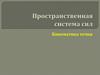 Пространственная система сил. Кинематика точки