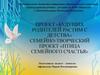 Проект «Будущих родителей растим с детства». Семейно-творческий проект «Птица семейного счастья»