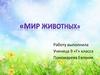 Мир животных
