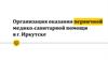 Организация оказания первичной медико-санитарной помощи в г. Иркутске