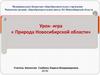 Природа Новосибирской области. Урок-игра