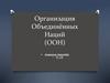 Организация Объединённых Наций (ООН)