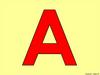 Буква А