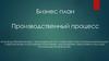 Производственный план в бизнес-плане