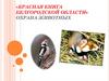 Животные красной книги Белгородской области