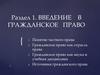 Введение в гражданское право