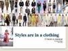 Стили в одежде